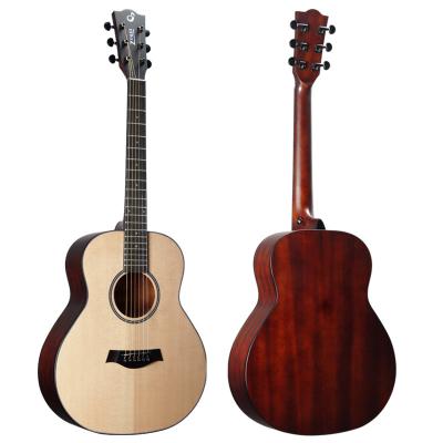 China Sapele ZEALUX 36 inch End Height Plywood Acoustic Guitar with Impeccable Top Guitarras Mini Guitar for sale