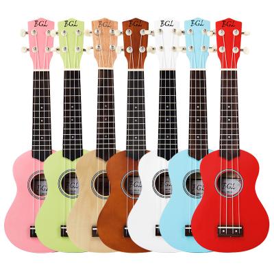 China Wholesale OEM Basswood 21 inch plywood colored ukulele string instrument from china manufacturer for sale