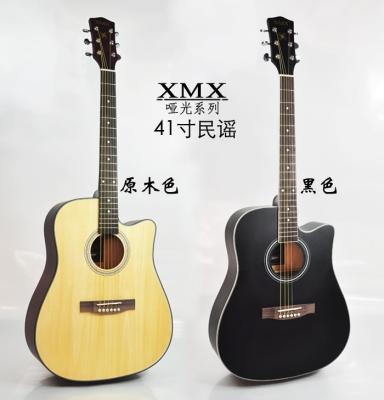 China Basswood 41 inch semi acoustic basswood guitar for sale