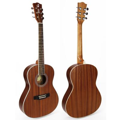 China Sapele Manufacturer Direct Selling OEM Service Cheap Plywood Acoustic Guitar 36 Inch Acoustic Guitar Wholesale for sale