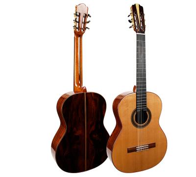 China Australia Solid Cedar 39 Inches Handmade All Solid Wood Classical Guitar for sale