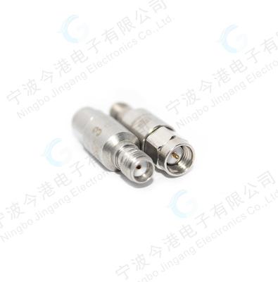 China Stainless Steel Top Selling Stainless Steel Fixed Attenuator Silver Fixed 2w Attenuator for sale