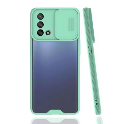 China Shockproof Design Anti Slip Window Drop Fashion Protective Phone Case For oppo realme 8 pro phone case for sale