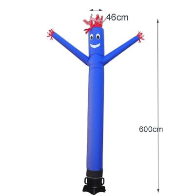 China 190T Air Duct Man Outdoor Sports Dummy Advertising Clown Custom Inflatable Sky Dancer for sale