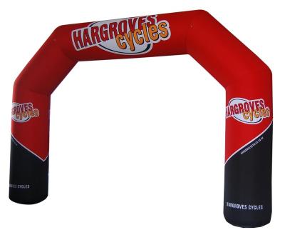 China Outdoor Custom Inflatable Arch Advertising Arch Inflatable Event Gate For Race for sale