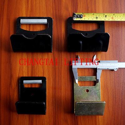 China Automotive Galvanized With Hook Plate / Without Protective Clip For Lashing Straps for sale