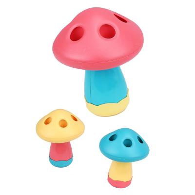 China 3M+ Wholesale Price Environment Friendly ABS Material Jingle-Jingle Mushroom Toy for sale