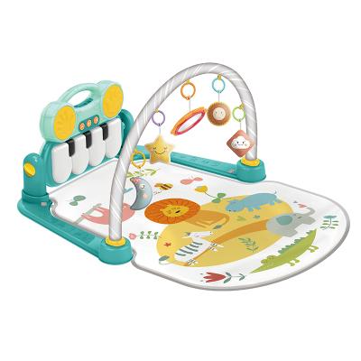 China Educational Toy Baby Fitness Keyboard Activity Newborn Baby Play Mat Game Pedal Music Piano for sale