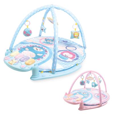 China Toy Factory Price Multi Educational Music Pedal Baby Gym Piano Educational Play Mat Toy For Baby for sale