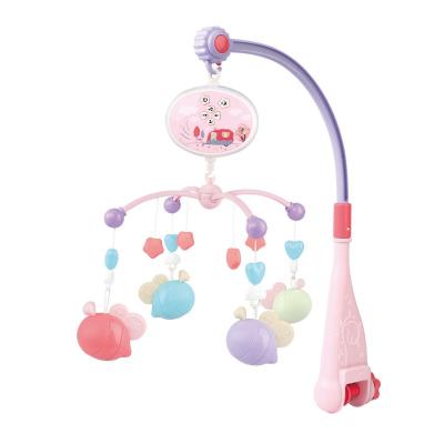 China Toy Factory Wholesale Colorful Musical Ring Toys Bedside Baby Bed Bell Musical Rattle For Sale for sale