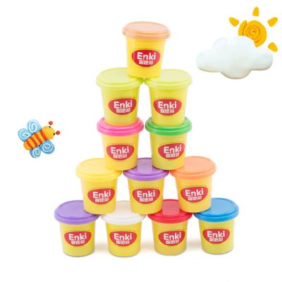 China Wholesale Hot 3+ DIY Educational STEM 12 Colors Play Dough Toys Set Children for sale