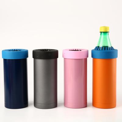 Cina Insulated Vacuum Stainless Steel 12oz Slim Holder Can Cooler Sleeve Beer Cooler in vendita