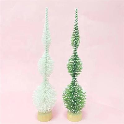 China 2021 Christmas Decorations Sisal Tree New Coming And Leading Christmas Tree Top Base With Factory OEM Service Provided for sale