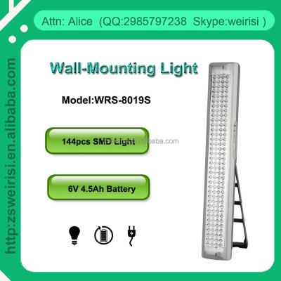 China 144pcs SMD Indoor Wall Mounted Emergency Rechargeable Portable Lantern (WRS-8019S) for sale