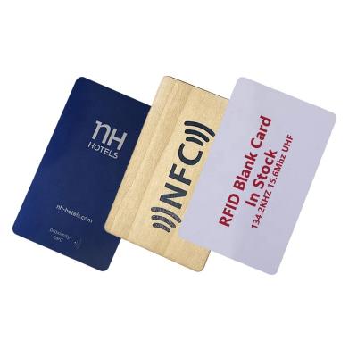 China Waterproof / Custom HF 13.56mhz Rfid Smart Chip Plastic Blank Card IC Hotel CMRFID Key Card Waterproof Printable Programmable Rfid Access Control for sale