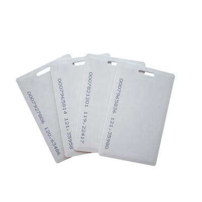 China Waterproof / Waterproof CMRFID Factory Directly Supply 125khz Proximity Clamshell Card ID Number Print Long Range Uhf Rfid PVC Printable Card for sale