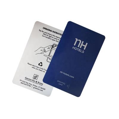 China Waterproof / Waterproof CMRFID Customized 125khz Em4200/t5577/tk4100 Contactless IF Plastic Rfid Card Maker Thick Pvc Rfid Clamshell Key Card for sale