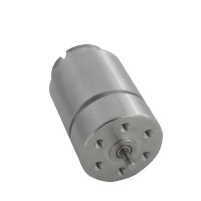 China Totally Enclosed 1524 Tubular Round Shaft 12v 11000 Rpm Coreless Dc Motor for sale