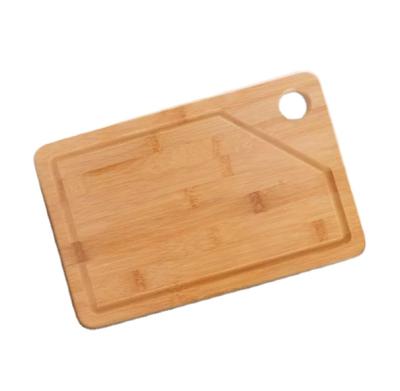 China Wooden Cutting Boards Large Viable Cutting Board Bamboo Chopping Plates For Kitchen With Handle And Juice for sale