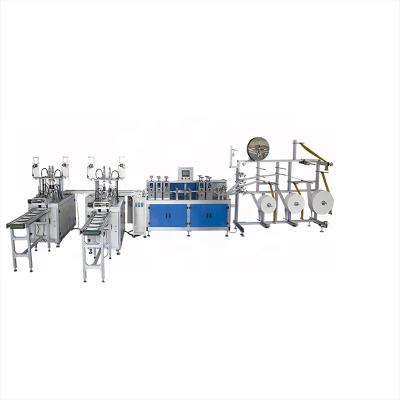 중국 완전히 자동적인 비 길쌈된 가면 제조 기계 판매용