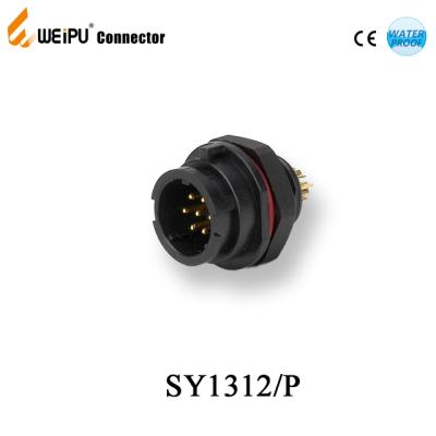 China Industrial Power Bayonet Connector Plastic Male SY1312 Weipu Connector ip67 for sale