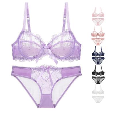 China QUICK DRY sexy lingeries women bra and brief sets bra 32 size plus size sexy bra and panties for sale