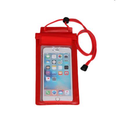 China Waterproof Swimming Bags Waterproof Bag Bottom Water Case PoucUniversal Dry Mobile Phone For iPhone 6 7 8 12 4.7 5.5 5.8 inch 4.8 for sale