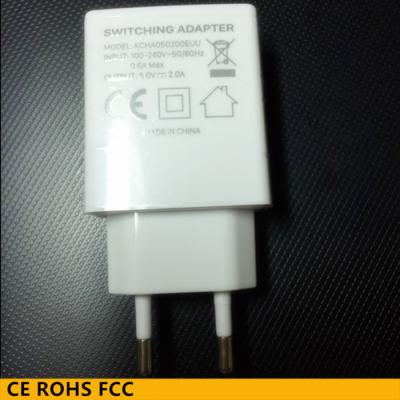 China Best Quality Mobile Phone PCB kc Certified Korean 5V 2A/2.1A Plug USB Wall Charger Adapter For Samsung for sale