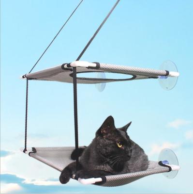 China New Arrival Sustainable Cat Sucker Hammock Window Mounted Pet Sleeping Hammock for sale