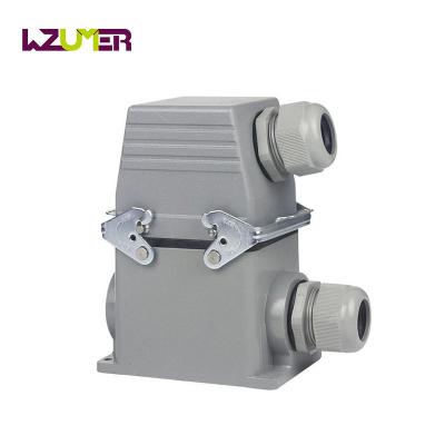 China WZUMER HSB Series 12 Waterproof Industrial High Pole IP65 Construction 35A Heavy Duty Connector for sale