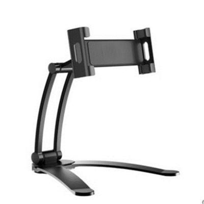 China Rotating Angle 360 ​​Adjustable Mount 2 In 1 Flexible Lazy Bracket Wall Mobile Phone Tablet Holder Pull Up Desk Mount for sale