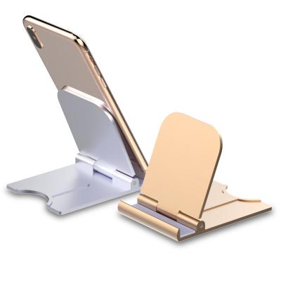 China Adjustable Angle Mobile Phone Holder Desk Folding Small Simple Portable Universal Tablet Stand for sale