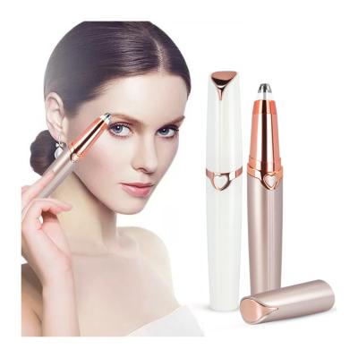 China Newest Trimmer Eyebrow Remover Epilator Face Hair Removal Lipstick Shaver Electric Eyebrow Trimmer Women Hair Remover USB Charging Mini Shaver Epilator for sale