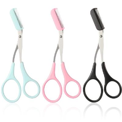 China Modern 3 in 1 Multifunctional Forehead Kit Beauty Tool Face Exfoliating Razor Including Face Trimmer Scissor Tweezers for sale