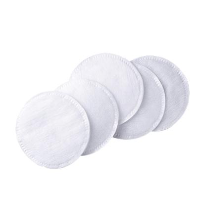 China SHARUAN Eco-Friendly Manufactures High Quality Disposable Facial Clean Cotton Round 100% Pure Natural Organic Cotton Pad Makeup Remover for sale