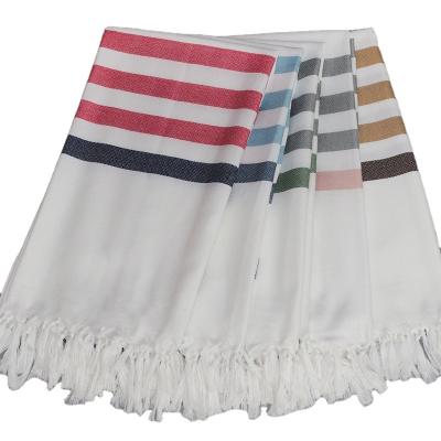 China Wholesale Compressed Cotton Beach Towel Turkish Extra Large Size 100% Turkish Towel Made in Turkey for sale