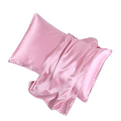 China Anti Dust Mite Hidden Zipper Decorative Pillow Covers Custom Gift Box Polyester Pillowcase Satin Pillow Case Exquisite for sale