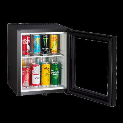 China THERMOELECTRIC Glass Door Thermoelectric Fridge, Electronic Mini Bar, Heat Pipe/Refrigerator Hotel Minibar for sale