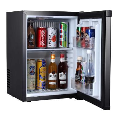 China 25 Liter Single-temperature absorption auto-defrost mini hotel bar with solid door for sale