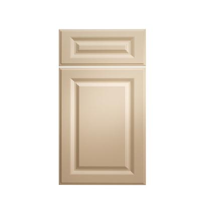 China Eco - Friendly Wholesale MDF Vinyl Wrap Used Cabinet Door For Kitchen Accessories for sale