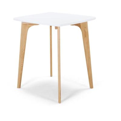 China (Others)Adjustable Kids Used White Painted Wooden Square Dining Table for sale