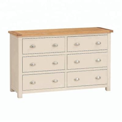 China Euro Large Drawers Wooden Design Durable Cheap Bedroom White Chest for sale