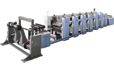 China High Speed Roll 4 Colors Flexographic Printing Machine for Paper Cups/Boxes/Bags FM-B920 for sale