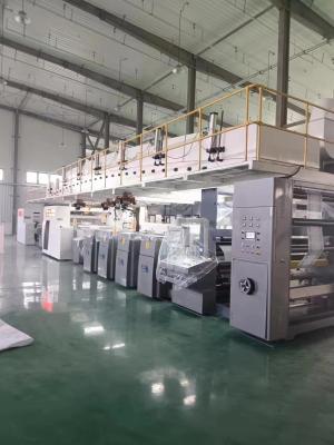 China Velocidad mecánica máxima 150 m/min Unidad de impresión flexo para revuelco grande Diámetro 1524 mm en venta