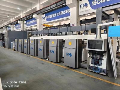 China Ew Hoogwaardige 4 kleuren hoge snelheid Flexodrukmachine Flexografische drukmachine tegen lage prijs Te koop