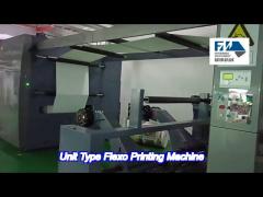 fm-s1450 wide web paper box preprint flexo printing machine with servo control