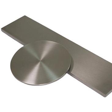 China Factory Price Round Sputtering Target / Square Circle Titanium Target for sale