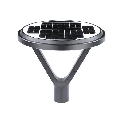 China Aluminum Solar Garden Light/Die Casting Yard Light Waterproof Pole LED Outdoor Garden Lights Parking Lots/Sidewalk for sale