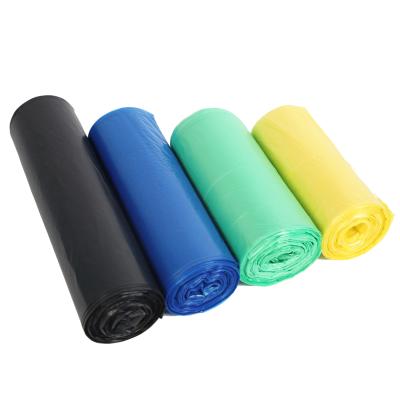 China Eco Friendly Strong Black Reusable Plastic Bag Printing Degradeable Waste Bin Plastic Bag 100% Smart Trash Bags 13 Gallon for sale