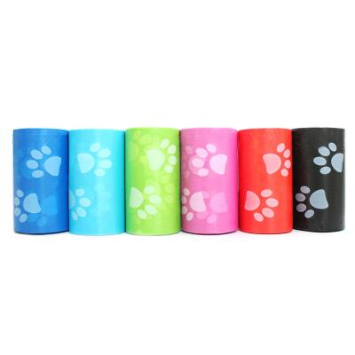 China Sustainable Eco Friendly Custom Printed Biodegradable Compostable Dog Poop Bags for sale